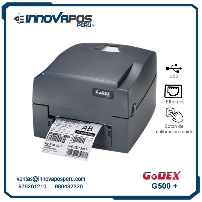 IMPRESORA DE ETIQUETAS GODEX G500+