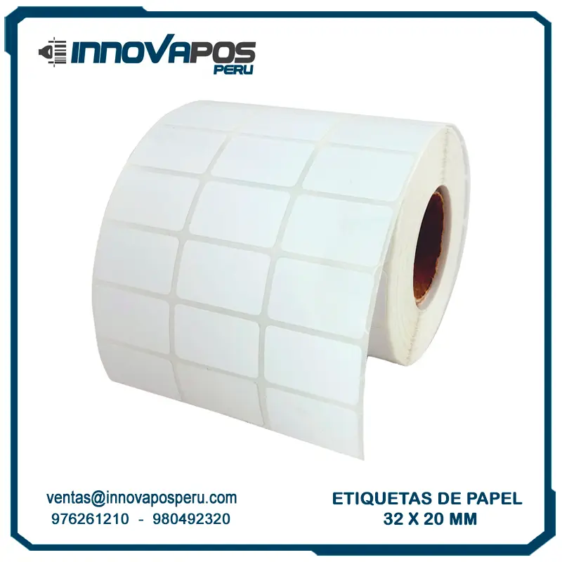 ETIQUETAS PAPEL 32X20MM