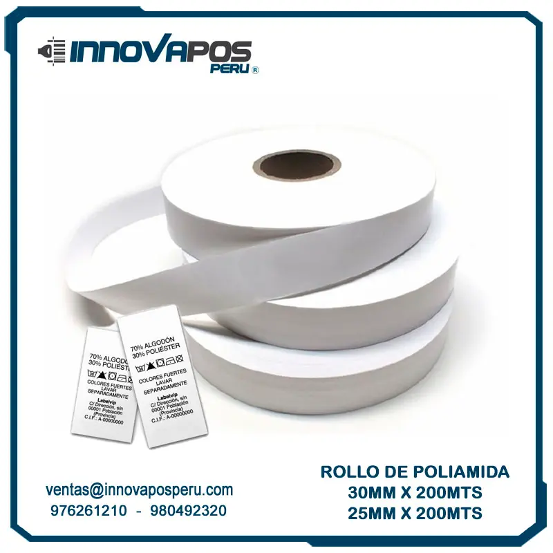 ROLLO POLIAMIDA TEXTIL 25X200
