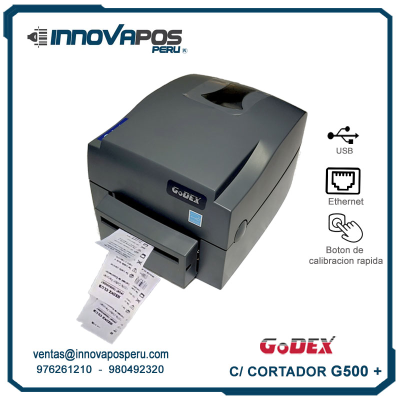 IMPRESORA TEXTIL GODEX G500+ CON CORTADOR - Imagen 2